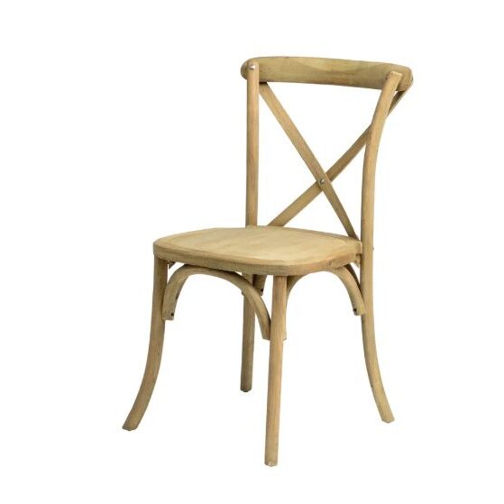 Blonde Crossback Chair